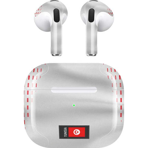 Tunisia Soccer Flag Apple AirPods (3rd Gen 2021) Skin